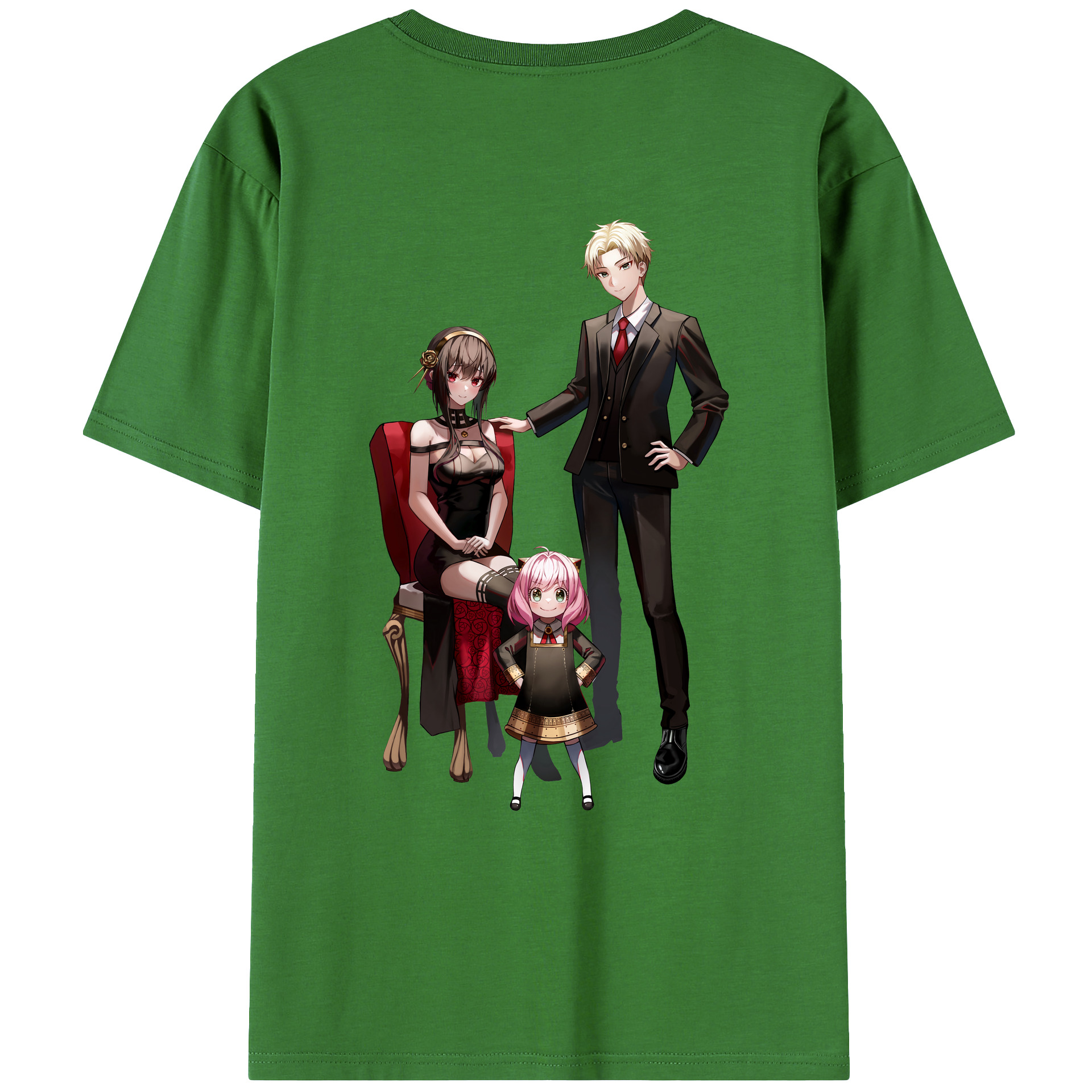 （画像用） SPY×FAMILY间谍家家酒 レディース半袖Tシャツ(バックプリント)